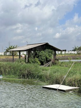 Tayland 'da küçük bir köy.