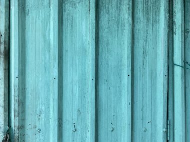 Yeşil boyalı metal duvar doku