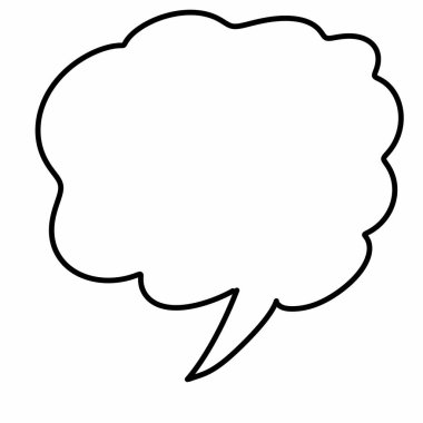 konuşma balonu simgesi, tasarım