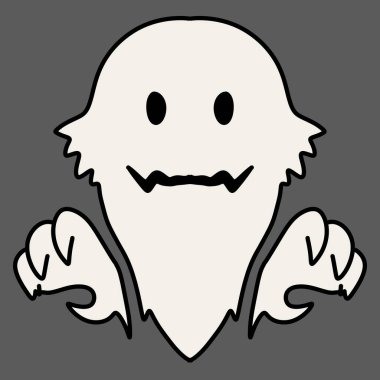 hayaletli cadılar bayramı karakteri.