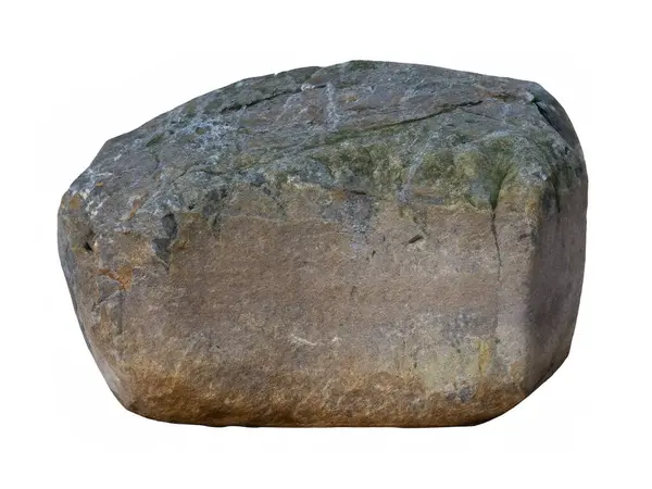 Beyaz üzerine izole edilmiş büyük taşlar.