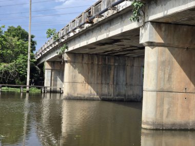 Tayland Eyaleti 'nde köprü.