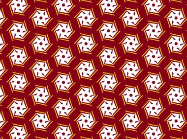 Soyut geometrik şekilli sanat deseni