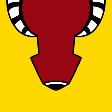 Kırmızı ve sarı renklerin soyut arkaplan tasarımı.