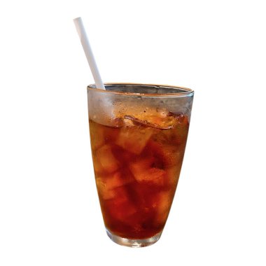 Saman ve bir dilim buzlu çay..