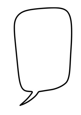 konuşma balonu mesaj sembolü