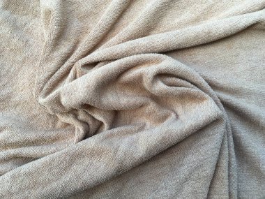 kahverengi buruşuk kumaş arka plan, doku olarak