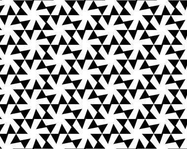 sanat geometrisi siyah ve beyaz