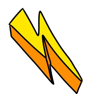 çizgi film yıldırımı