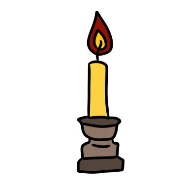 Mumlar karalama renk simgesi tasarımı