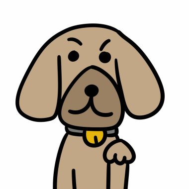 kemik bulmuş köpek çizgi film