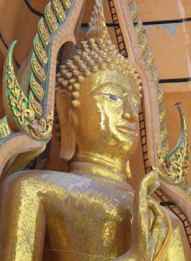 Buda heykeli tapınakta, Tayland 'da