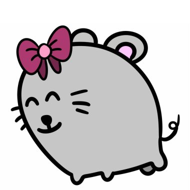 Şirin ve sevimli fare