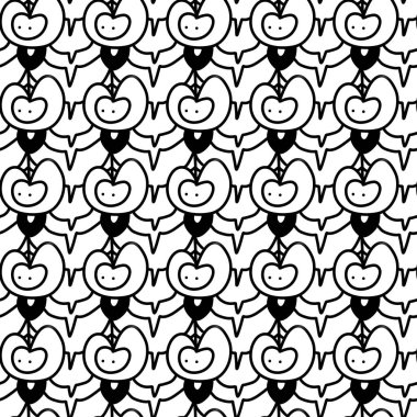 Soyut arkaplanın kusursuz deseni