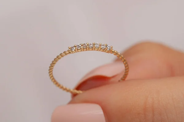 Yaratıcı Bir Kadın Mücevher Imgesi Konsepti Satışları Artıracak Kişisel Mücevher — Stok fotoğraf