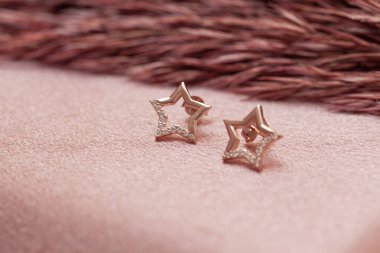 Yaratıcı bir kadın mücevher imgesi konsepti. Satışları artıracak kişisel mücevher imajı. Pankart, e-ticaret, çevrimiçi satış, sosyal medya, baskı için kullanılabilecek kişisel mücevher resmi.