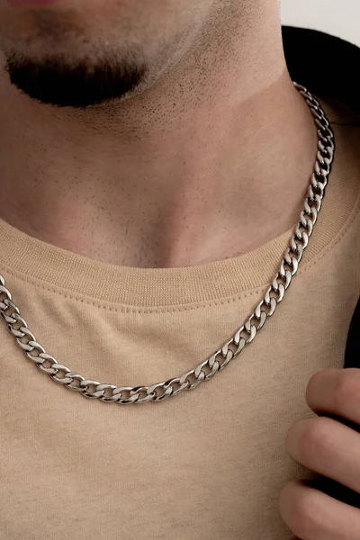 Men\'s jewelry concept for e commerce, online sale, social media