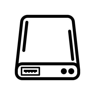 Çeşitli dijital uygulamalarda veri depolama veya bilgisayar teknolojisini resmetmek için uygun bir minimalist, vektör stilini gösteren, beyaz bir arkaplan üzerinde izole edilmiş basit siyah disk simgesi.