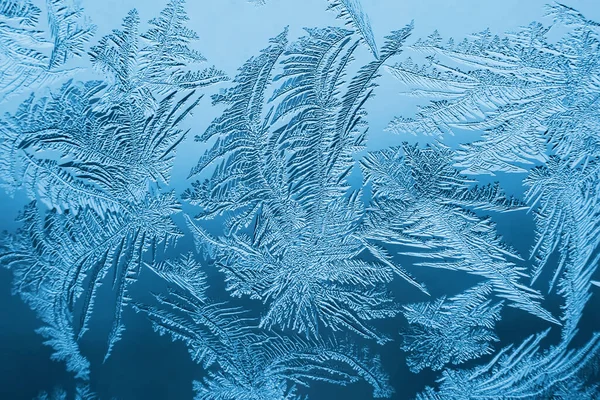 Абстрактный Ледяной Узор Стекле Текстура Фона Стоковая Картинка