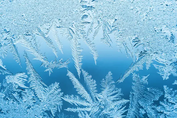 Abstract Frosty Patroon Glas Achtergrond Textuur Stockafbeelding