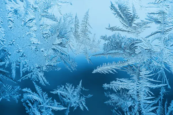 ガラス上の抽象的な霜のパターン 背景テクスチャ ロイヤリティフリーのストック画像