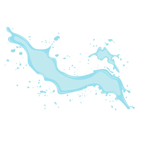 Μεγάλη Μεγάλη Βουτιά Νερού Εικονίδιο Λαδιού Εικόνα Της Ροής Σταγόνα — Διανυσματικό Αρχείο