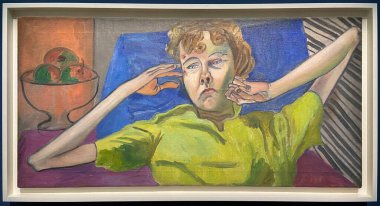 Centre Beaubourg and the Alice Neel painting exposition.