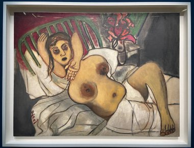 Centre Beaubourg and the Alice Neel painting exposition.