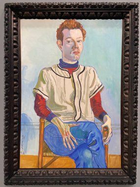 Centre Beaubourg and the Alice Neel painting exposition.