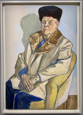 Centre Beaubourg and the Alice Neel painting exposition.