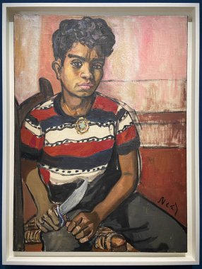 Centre Beaubourg and the Alice Neel painting exposition.