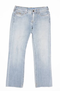 Durgun hayat. Stüdyo, bir kadının kot pantolonunun detaylarını çekti, düzleştirdi.