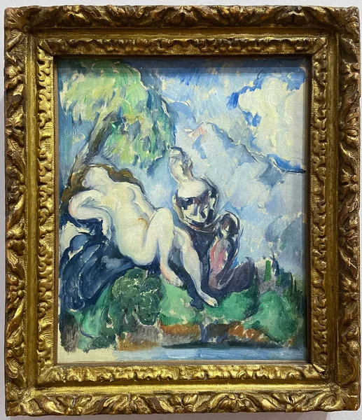 stock image Aix-En-Provence, France - 04 20 2023: Granet Museum. Bathsheba painted by Paul Cezanne