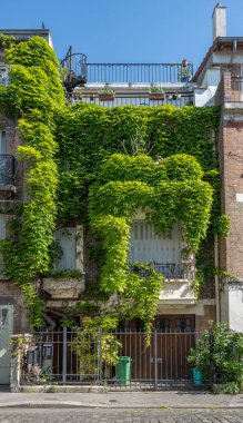 Butte Bergeyre bölgesindeki konut ve çiftliklerin manzarası