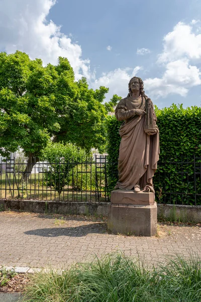 Στρασβούργο Γαλλία 2023 Καθεδρικός Ναός Του Στρασβούργου Άποψη Αγάλματος Του — Φωτογραφία Αρχείου