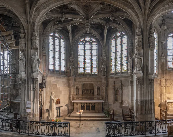 Кан Франция 2023 Церковь Петра Вид Внутри Церкви — стоковое фото
