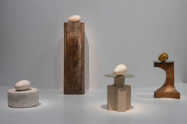 Paris, Fransa - 05 09 2024: Dünyanın Başlangıcı Brancusi tarafından yapıldı