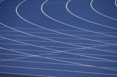 Paris, Fransa - 08 02 2024: Paris Olimpiyat Oyunları 2024. Olimpiyat Atletizm müsabakalarının ilk gününde Fransa Stadyumu 'nun içine bakın.