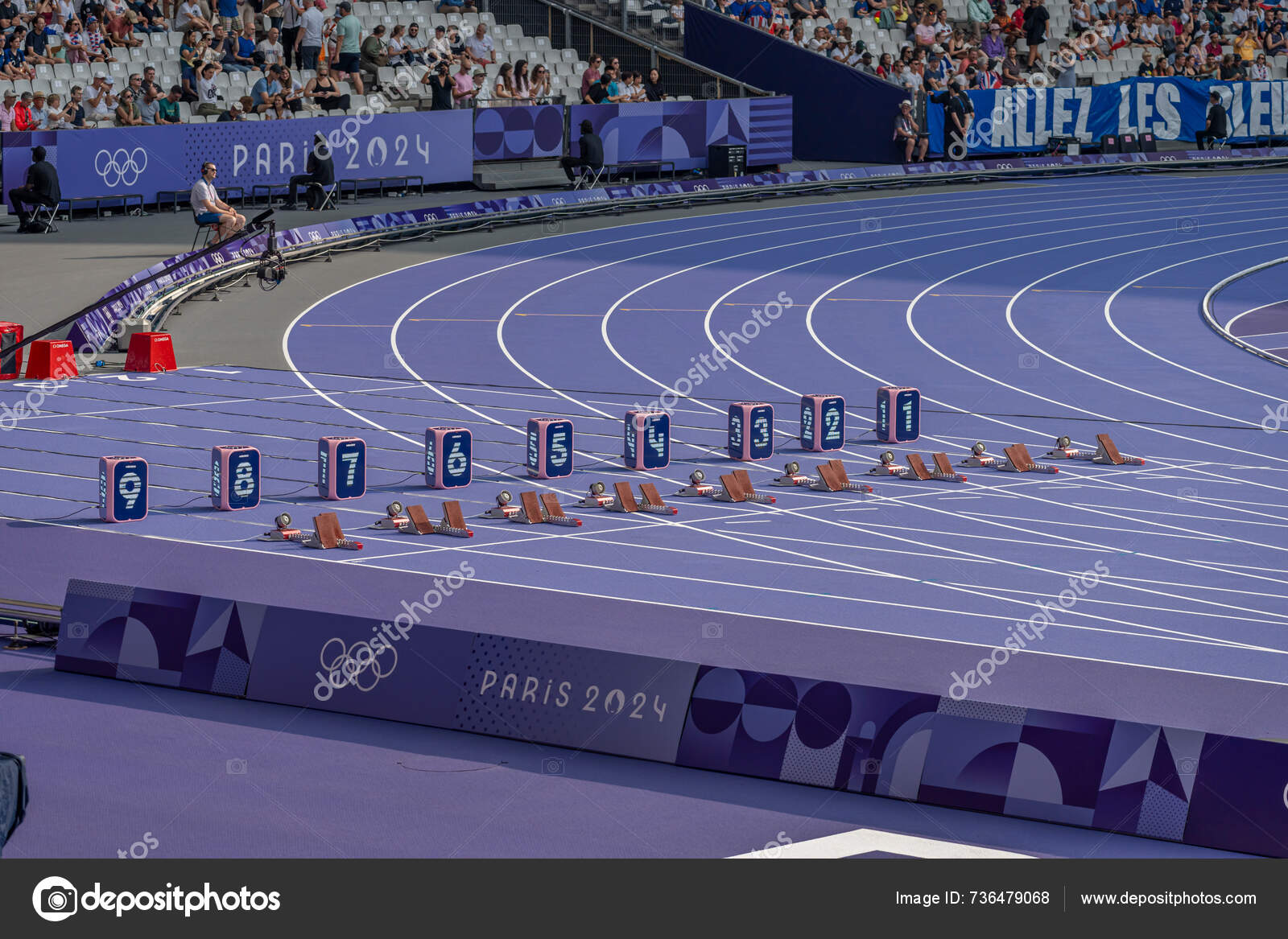 Paris France 2025 Olympic Games Paris 2025 View Stade France — Stock