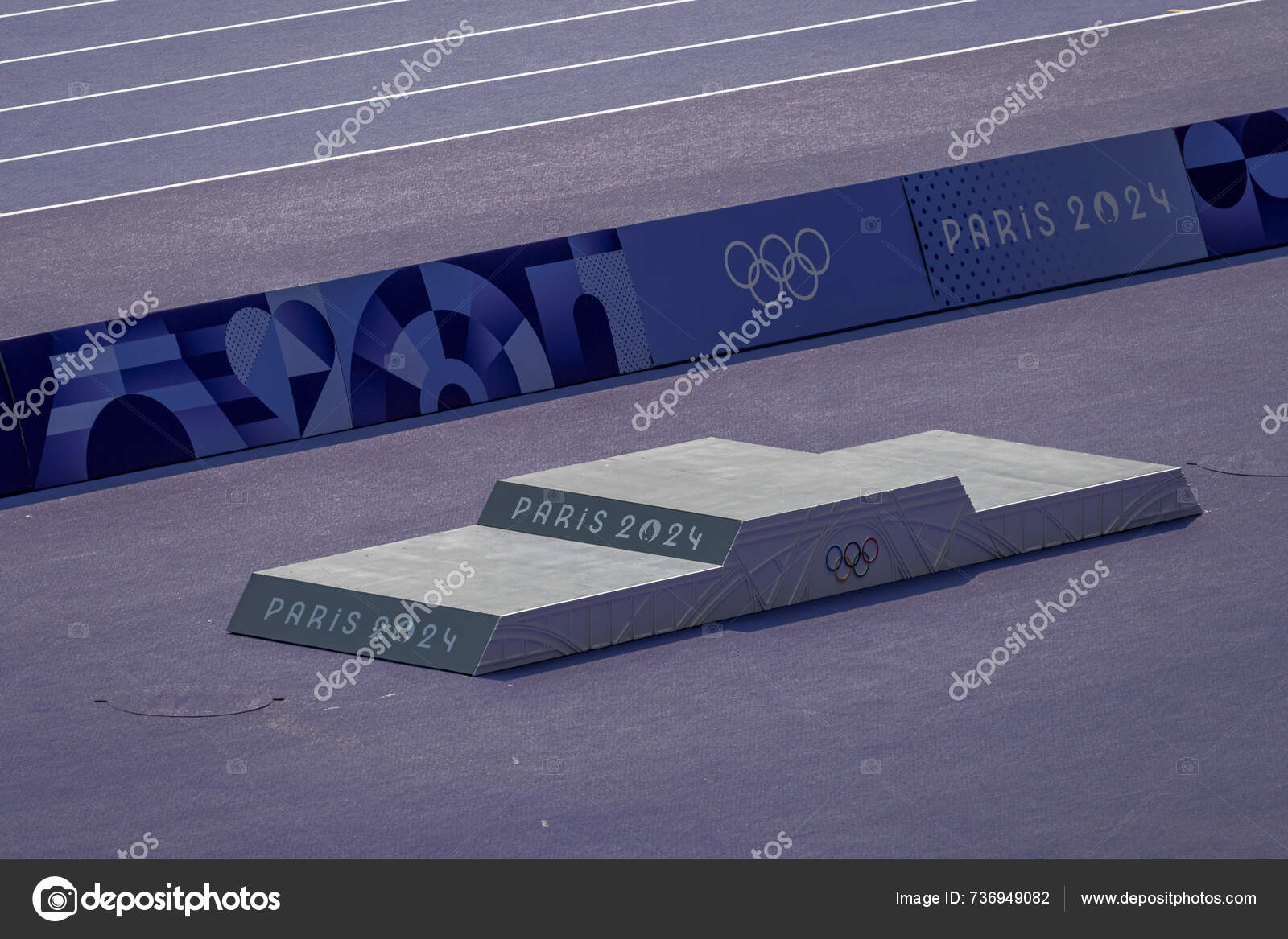 Paris France 2025 Olympic Games Paris 2025 View Stade France — Stock