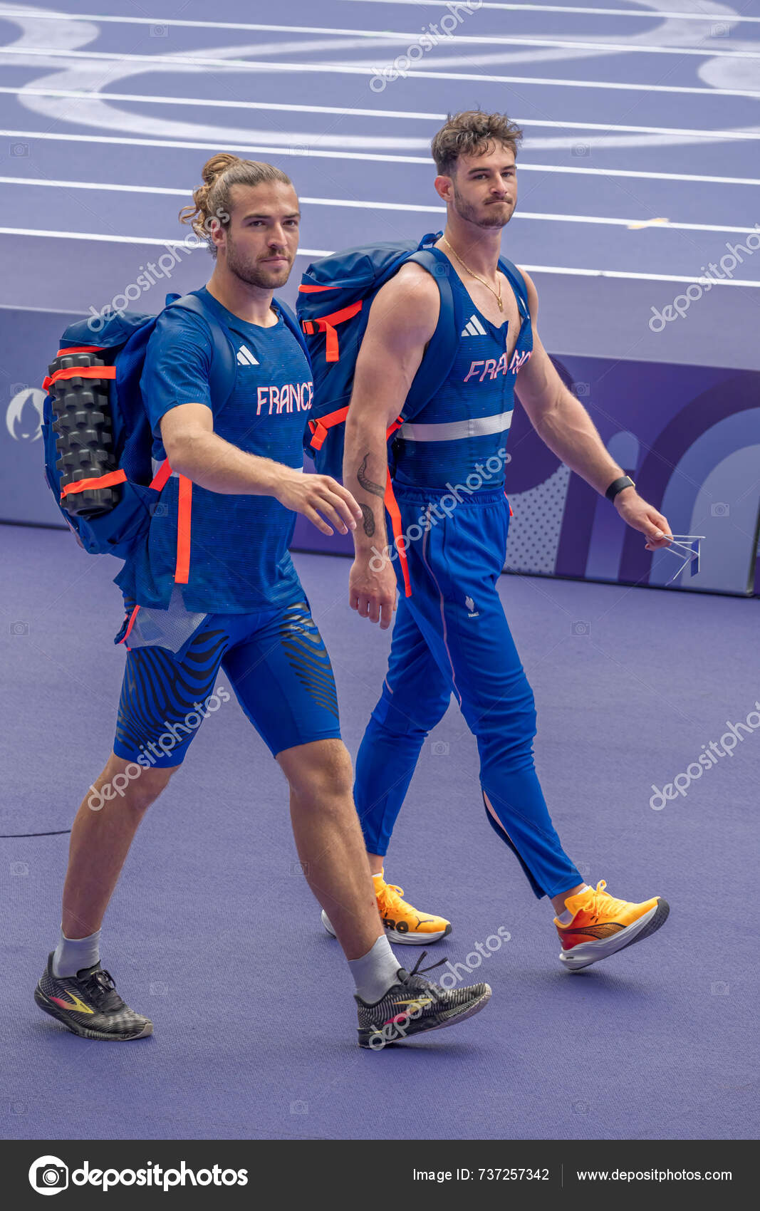 Paris Frankreich 2024 Olympische Spiele Paris 2024 Blick Auf Den