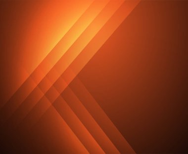 Gradient Orange Background Design Abstract Vector Illustration
