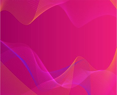 Pembe Gradyan Arkaplan Soyut Doku İllüstrasyon Vektör Tasarımı