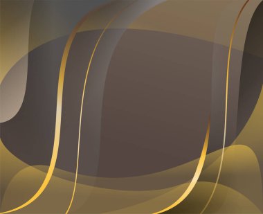 Altın Kahverengi Gradyan Soyut Doku Tasarımı Vektörü