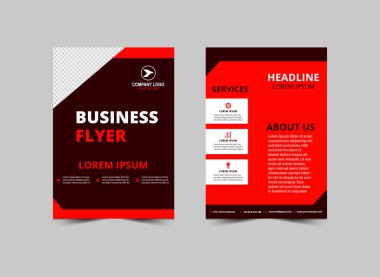 Şirket Tasarımı İş Şablonu Kurumsal Pazarlama Vektörü İllüstrasyonu için Modern Yaratıcı Tasarım Broşürü