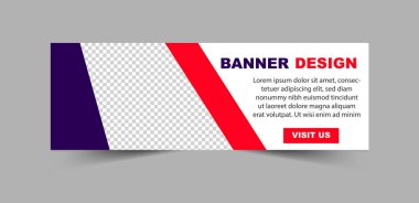 Sosyal Medya Kapak Şablonu Şablon Tasarımı Pembe ve Mor Dijital Pazarlama SancağıName