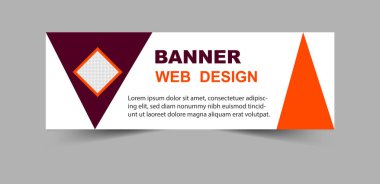 Sosyal Medya Afişi Kapak Şablonu Turuncu ve Mor Dijital Pazarlama Sancakları İş Kurumu Vektörü Resimleri