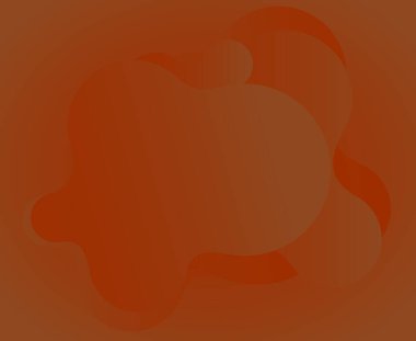 Turuncu Arkaplan Soyut Zarif Grafik Tasarım Vektörü İllüstrasyonu