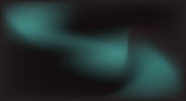 Soyut Bulanık Cyan Renk Arkaplan Tasarım Vektörü İllüstrasyonu