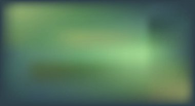 Arkaplan Ağ Bulanıklığı Soyut Yeşil Gradyan Renk Tasarım Vektörü İllüstrasyonu